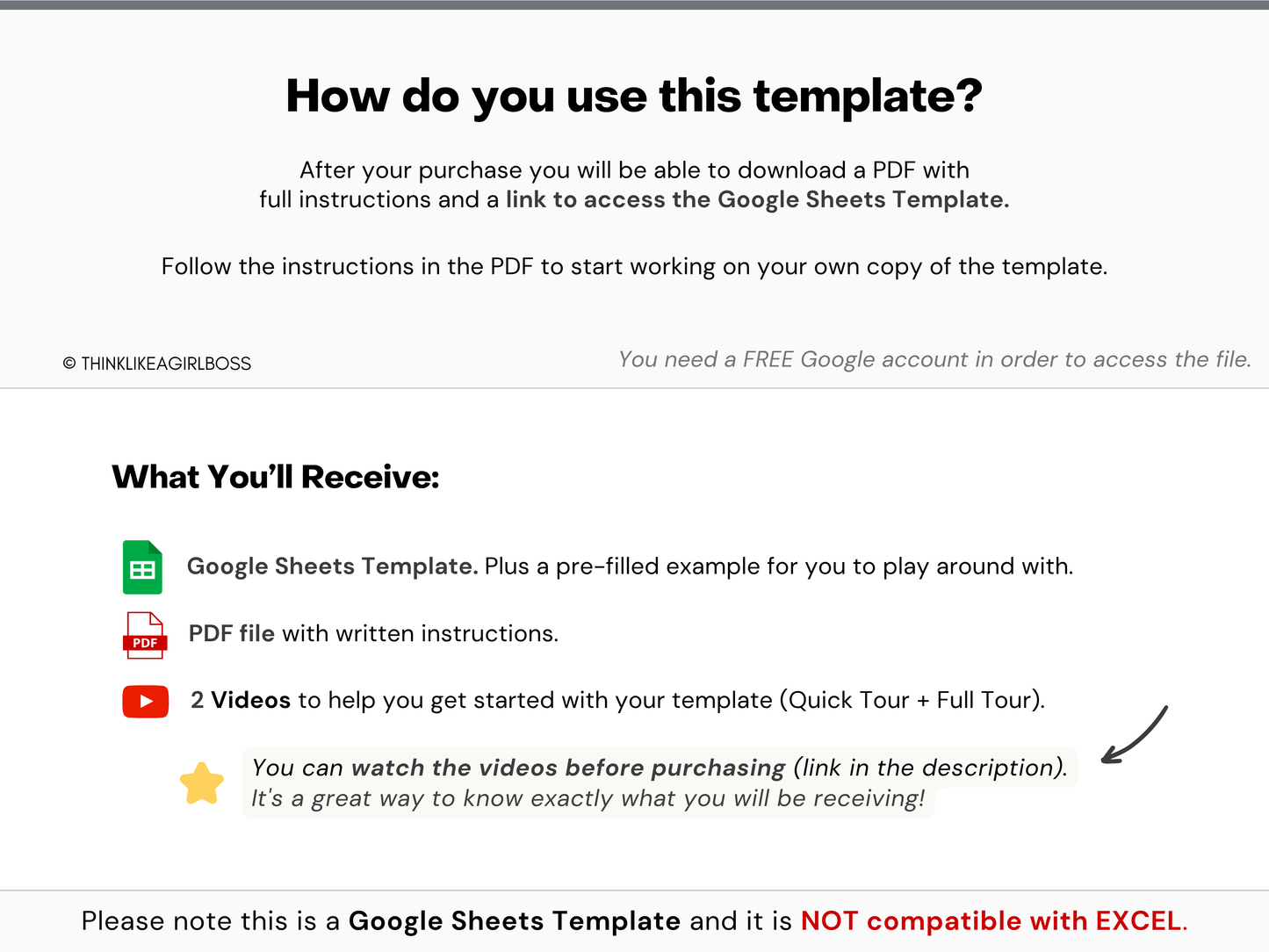 12 Month Social Media Content Planner - V1 Pink