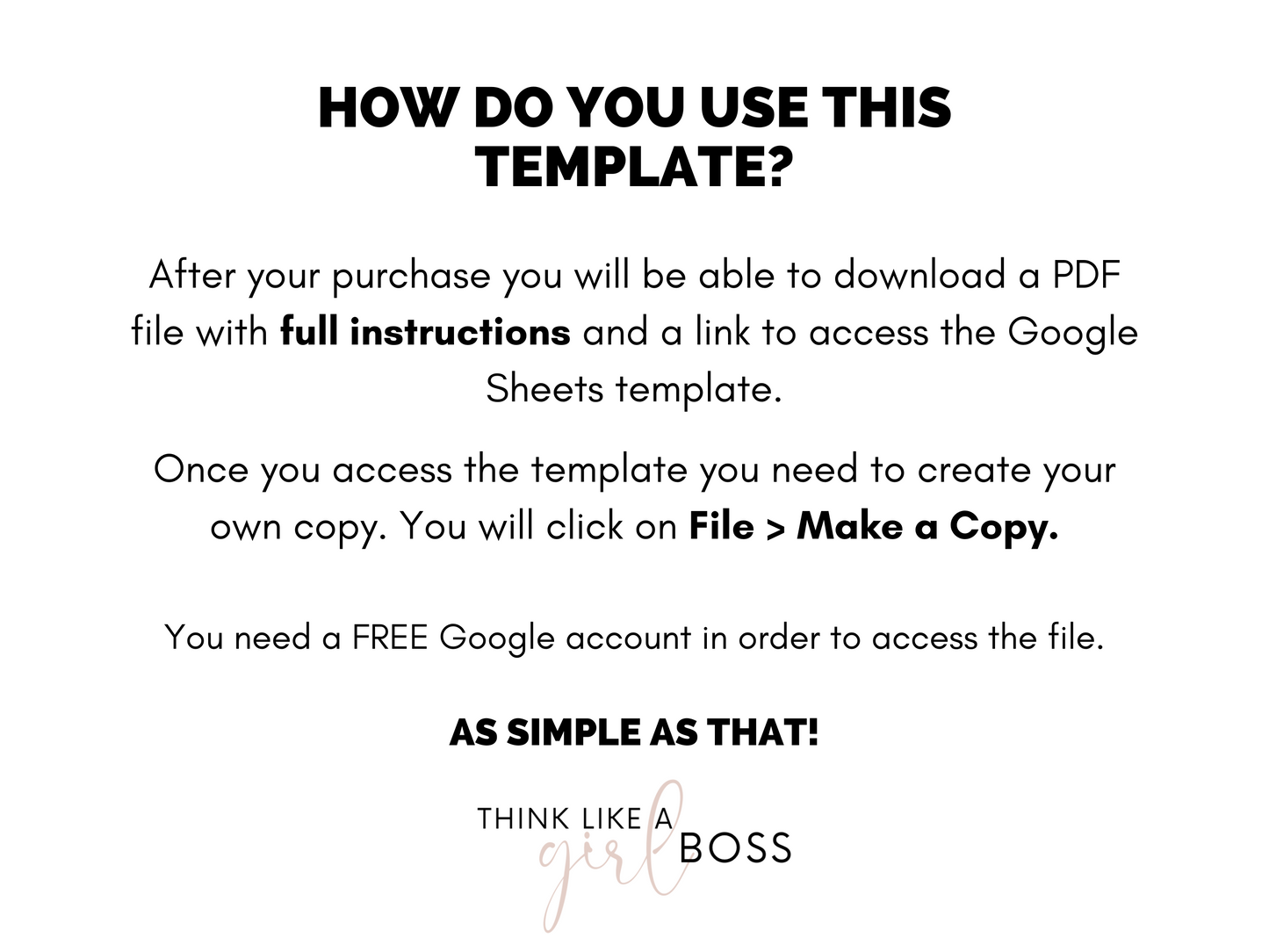 Monthly Social Media Content Planner - Black