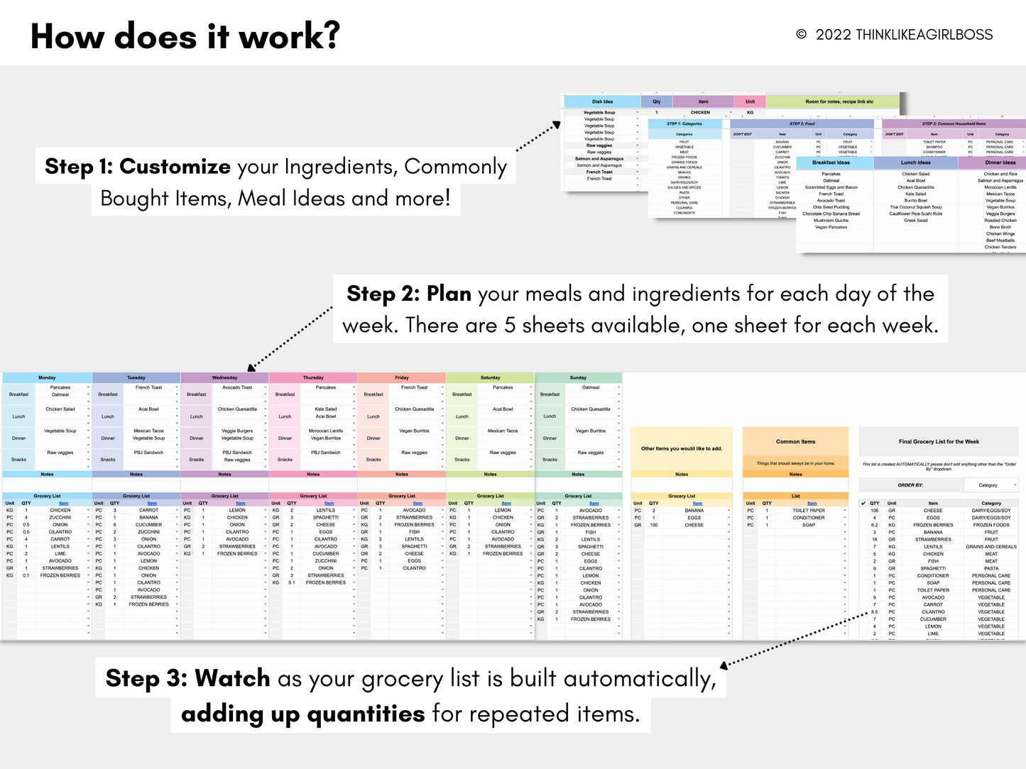 Meal Planner - V2 Extended Version