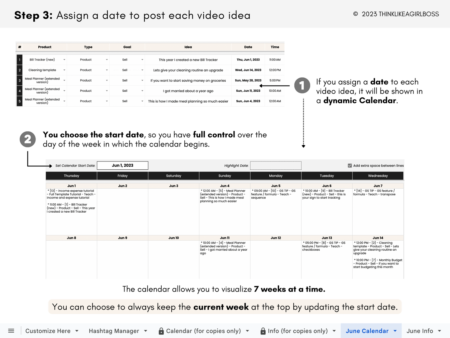 Short Video Content Planner - V1 - Beige