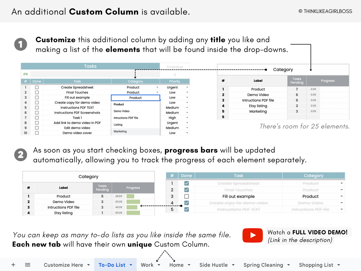 Digital To-Do List - V1 Blue