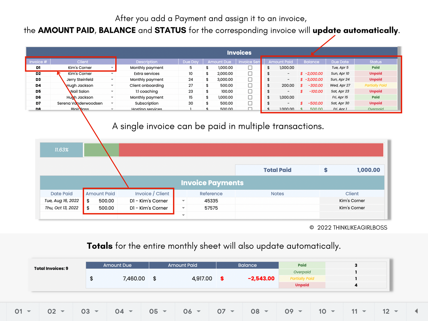 Client Invoice Tracker - V1