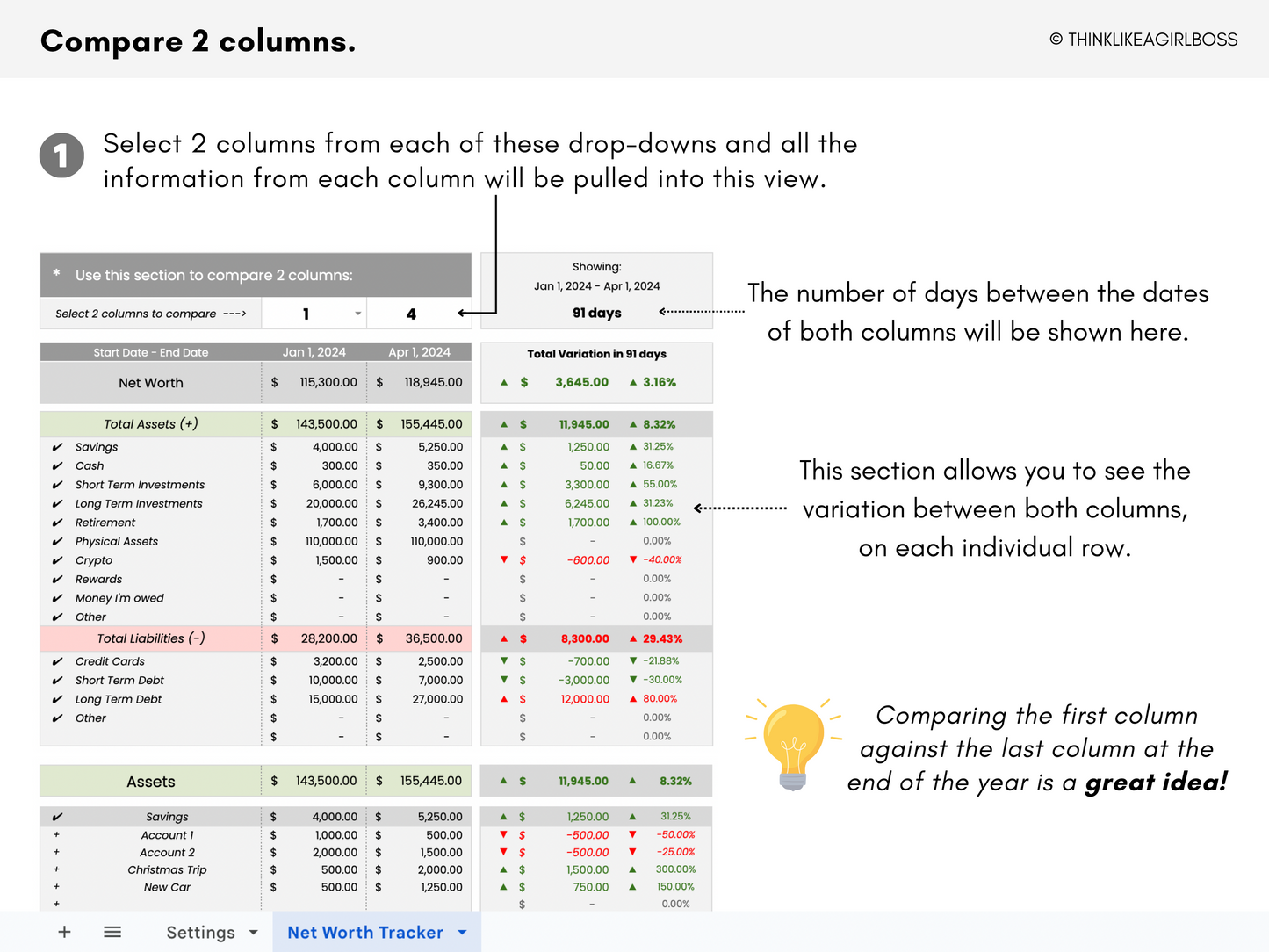 Net Worth Tracker - V1