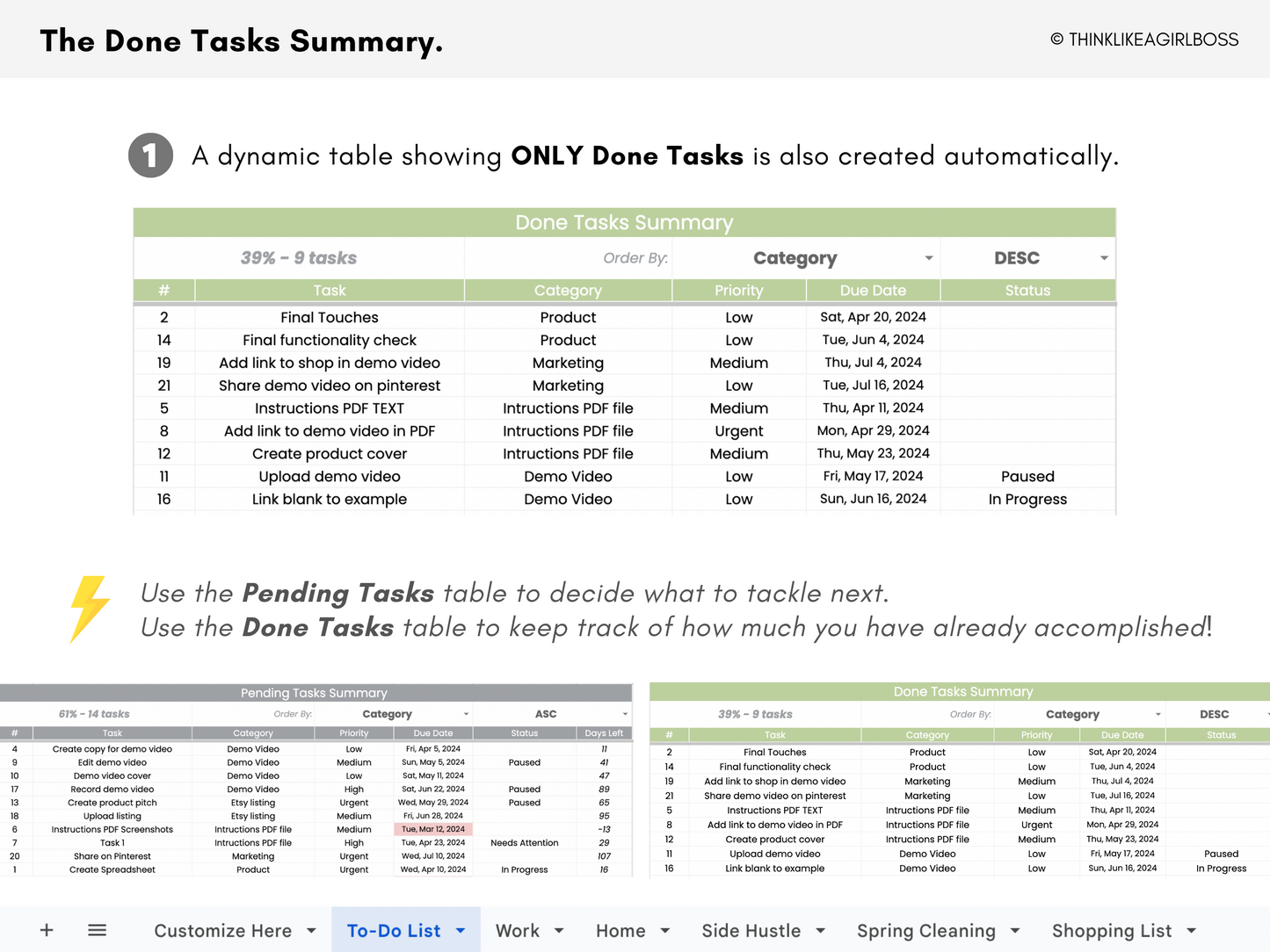 Digital To-Do List - V1 Blue