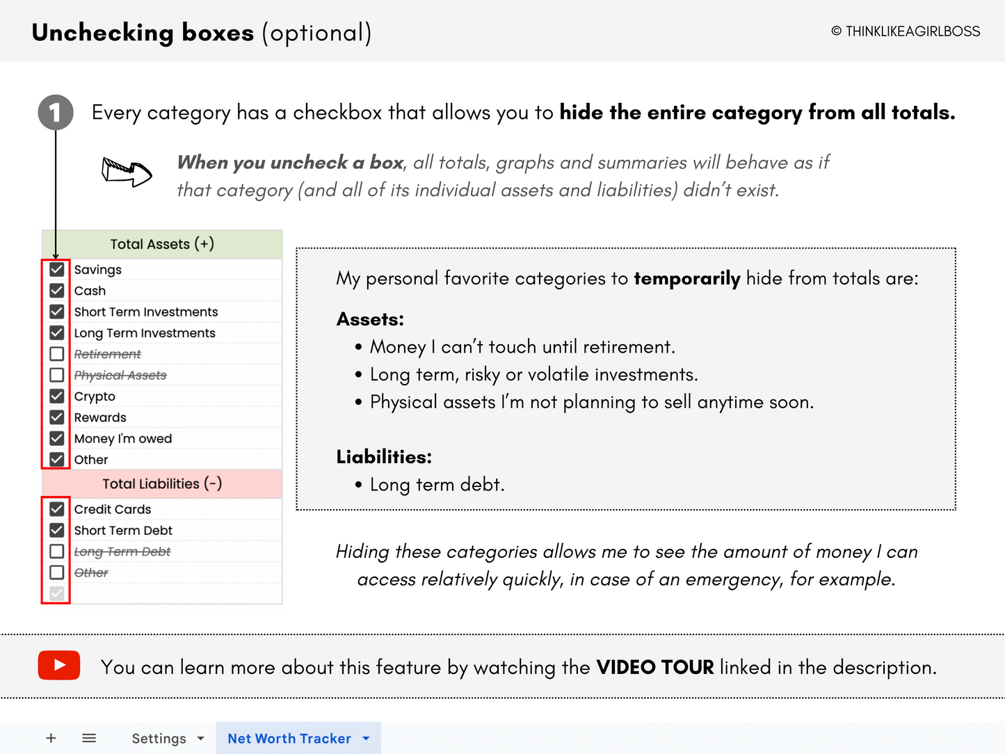 Net Worth Tracker - V1